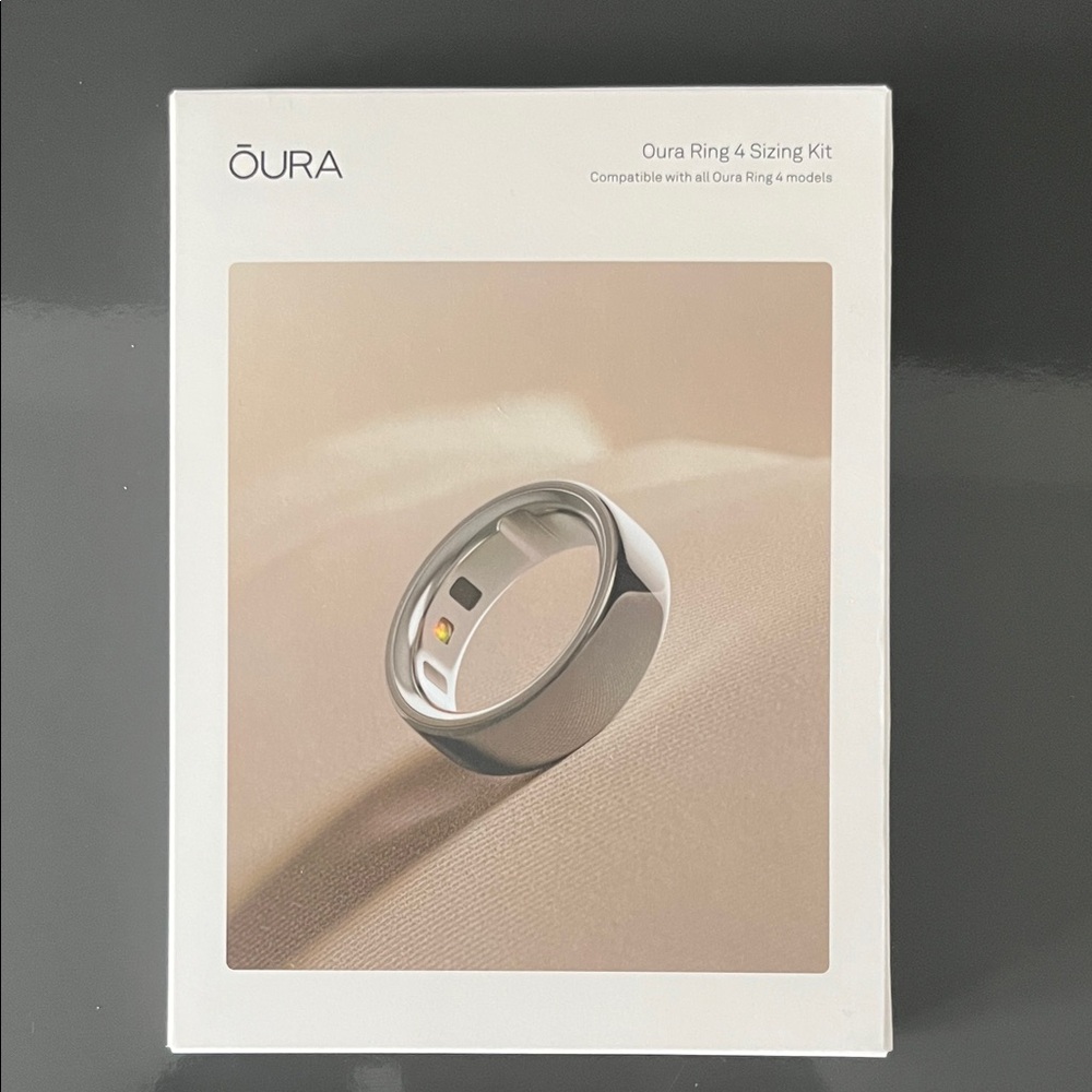 Oura Silver Ring Sizing Kit